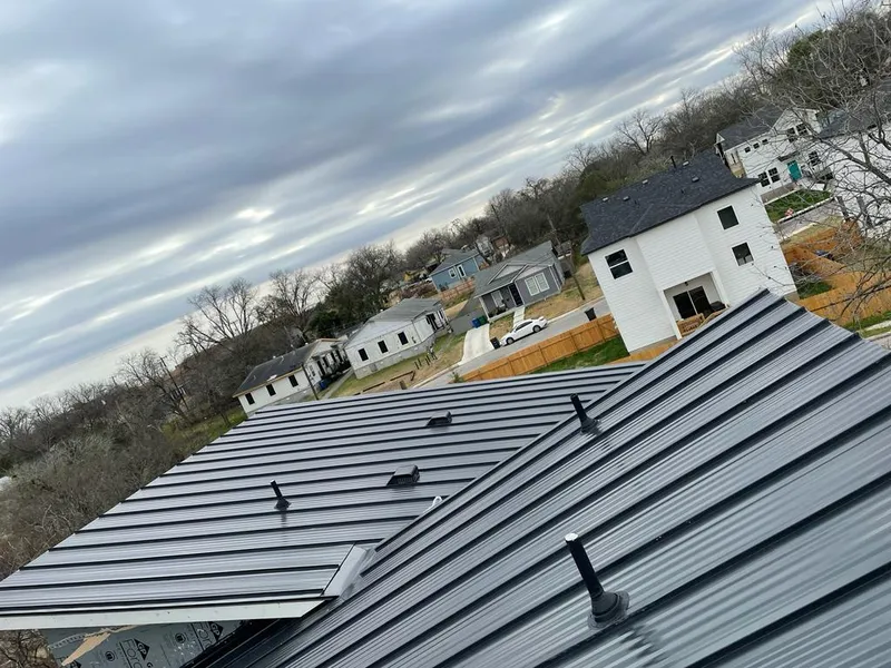 Standing seam metal roof panels with vents for Skylight Repair in Doctor Phillips